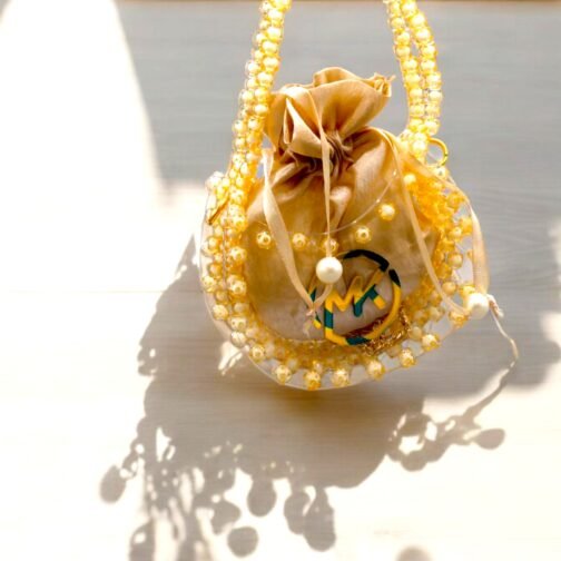 Crystal bag with pearl beaded for kids - Image 10