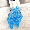 Crystal drop ear rings for women's - Image 2
