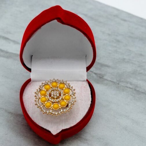 Floral Fancy Ring for women's - Image 6