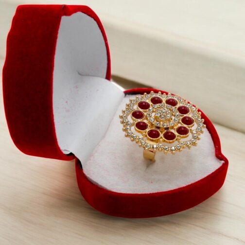 Floral Fancy Ring for women's - Image 5