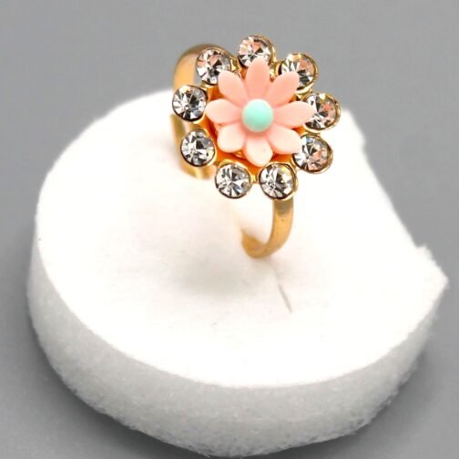 Kids flower rings in multi colors 10+1 - Image 5
