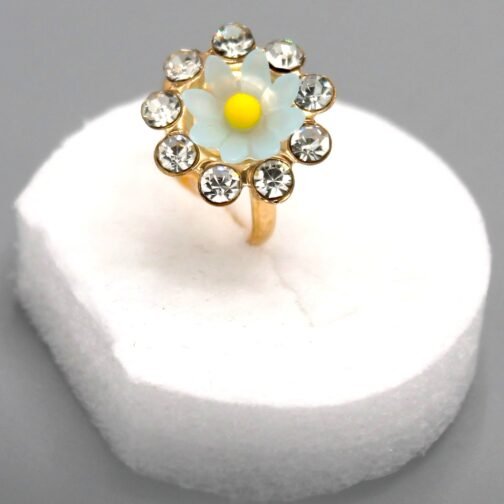 Kids flower rings in multi colors 10+1 - Image 8