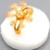 Spinning Flower ring for women's - Image 3