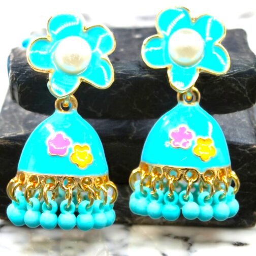 Multi color meenakari Juhmka