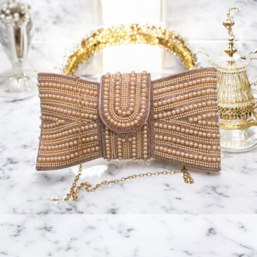 New arrival handmade  bow Clutch - Image 10
