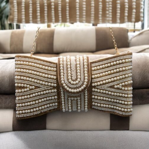 New arrival handmade  bow Clutch - Image 11