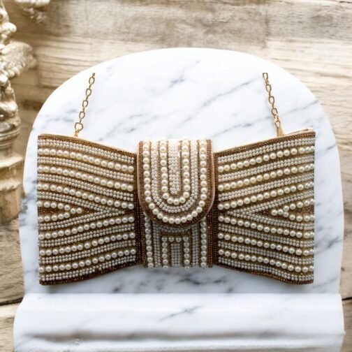 New arrival handmade  bow Clutch - Image 8