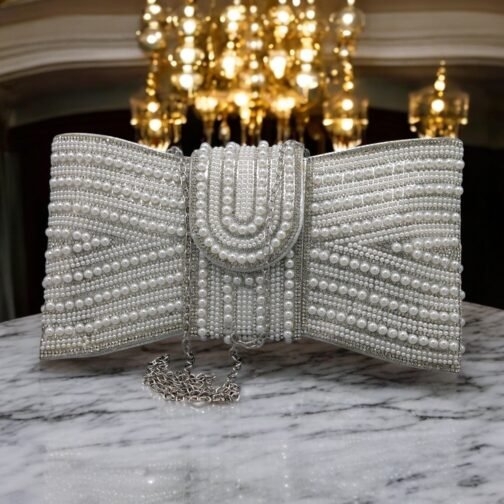 New arrival handmade  bow Clutch - Image 2