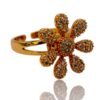 Spinning Flower ring for women's