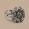 Spinning Flower ring for women's - Image 7