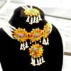 Stylish And Colorful Traditional Nauratan Choker Set - Image 5