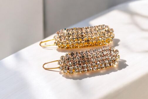 Shiny rhinestone hairclip - Image 3