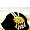 Stylish And Colorful Traditional Nauratan Choker Set - Image 3