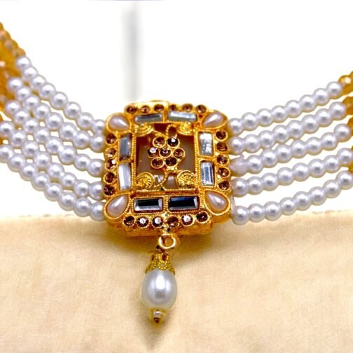 Hyderabadi Beautiful Stylish Choker Set - Image 8