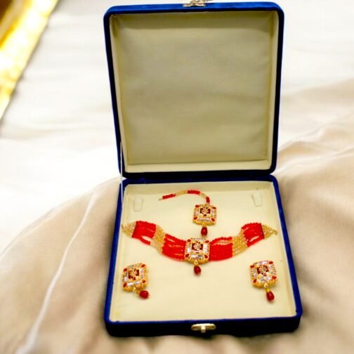 Hyderabadi Beautiful Stylish Choker Set - Image 7