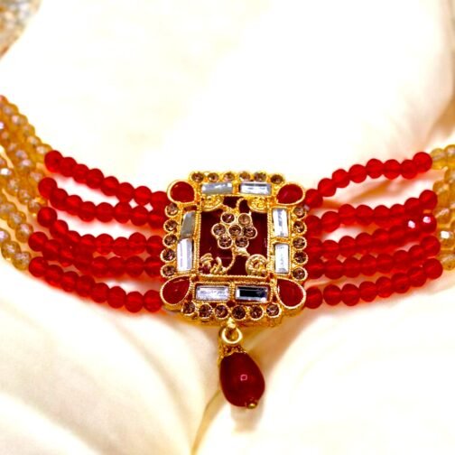 Hyderabadi Beautiful Stylish Choker Set - Image 6
