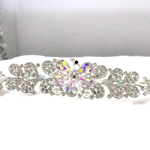 Rhinestone Beautiful Stylish Pin Crown For Bridal - Image 6