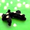 Fluffy Crystal And Pearls Hair Catcher - Image 3