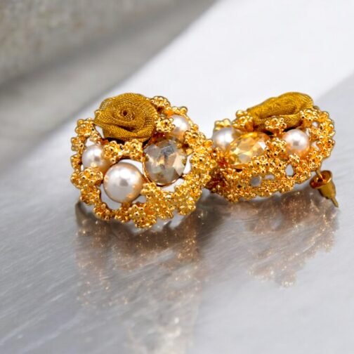 Italian Gold Inspired Earrings - Image 3