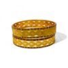 Women's Matte Glossy Gold Plated Bangles - Image 3