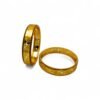 Women's Matte Glossy Gold Plated Bangle - Image 2