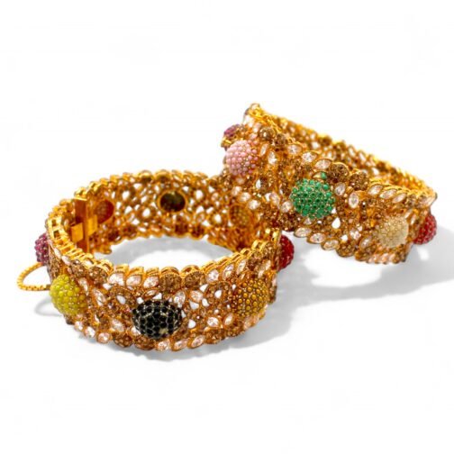 Nauratan Micro Stones Designer Stylish Pair - Image 5