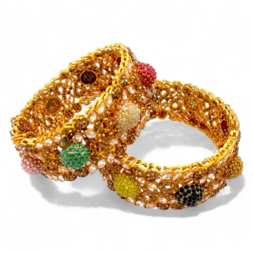 Nauratan Micro Stones Designer Stylish Pair
