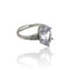 Luxury Simulation Moissanite Diamond Ring - Image 3