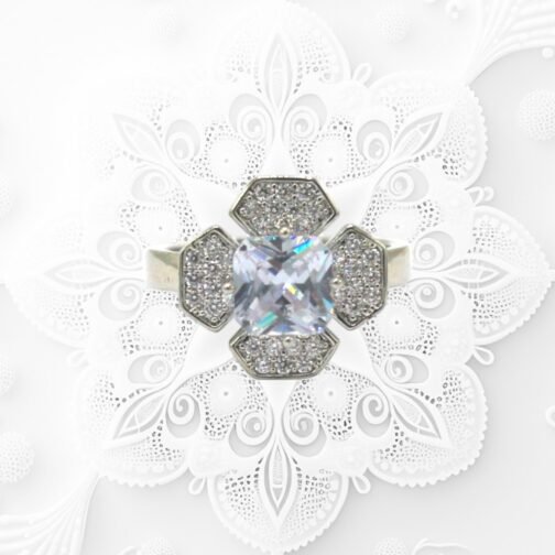Crystal Rose Ring
