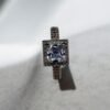 White zircon crystal ring - Image 5