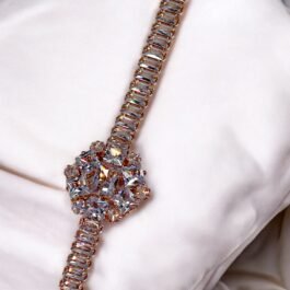 New stylish white stone bracelet