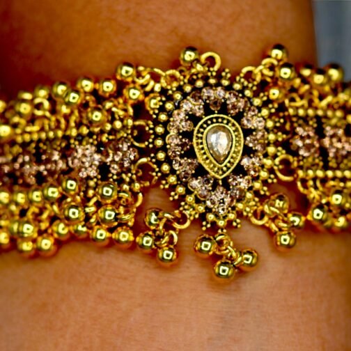 Gold plated zircon bracelet - Image 2